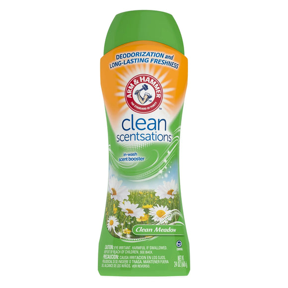 Arm & Hammer Clean Scentsations In-Wash Scent Booster - Clean Meadow, 24 oz