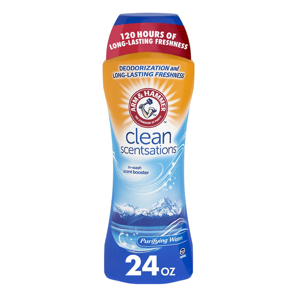 Arm & Hammer Clean Scentsations In-Wash Scent Booster - Purifying Waters, 24 oz