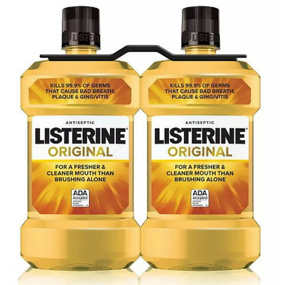 Listerine Antiseptic Mouthwash, Original (1.5L, 2 pk.)