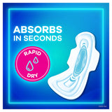 Always Maxi Pads Size 5 Overnight Absorbency Unscented with Wings (54 ct.)