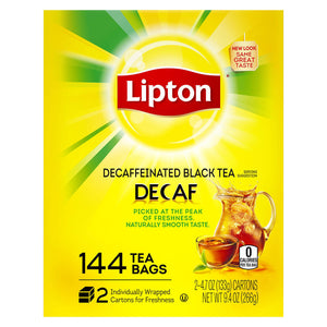 Lipton Decaffeinated Tea Bags (144 ct.)