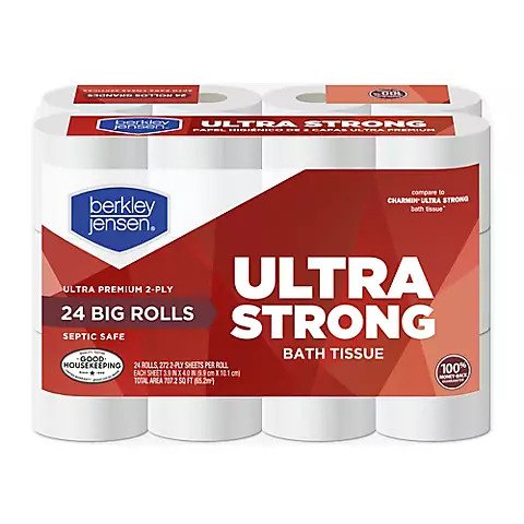 Berkley Jensen Ultra Strong Bath Tissue, 24 ct.